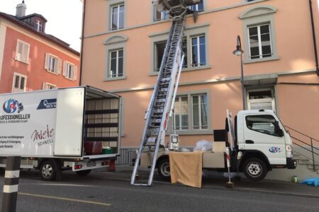 Umzugfirma St. Gallen möbellift mieten